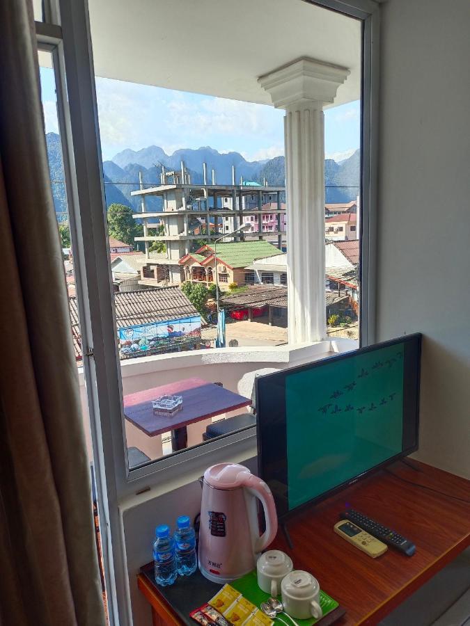 Vang Vieng Trendy Hotel מראה חיצוני תמונה
